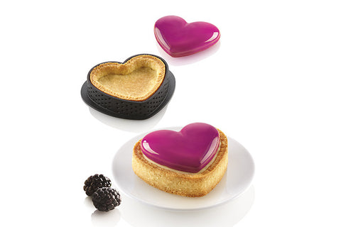 Silikomart 3 Design - Kit Mini Tarte mon Amour