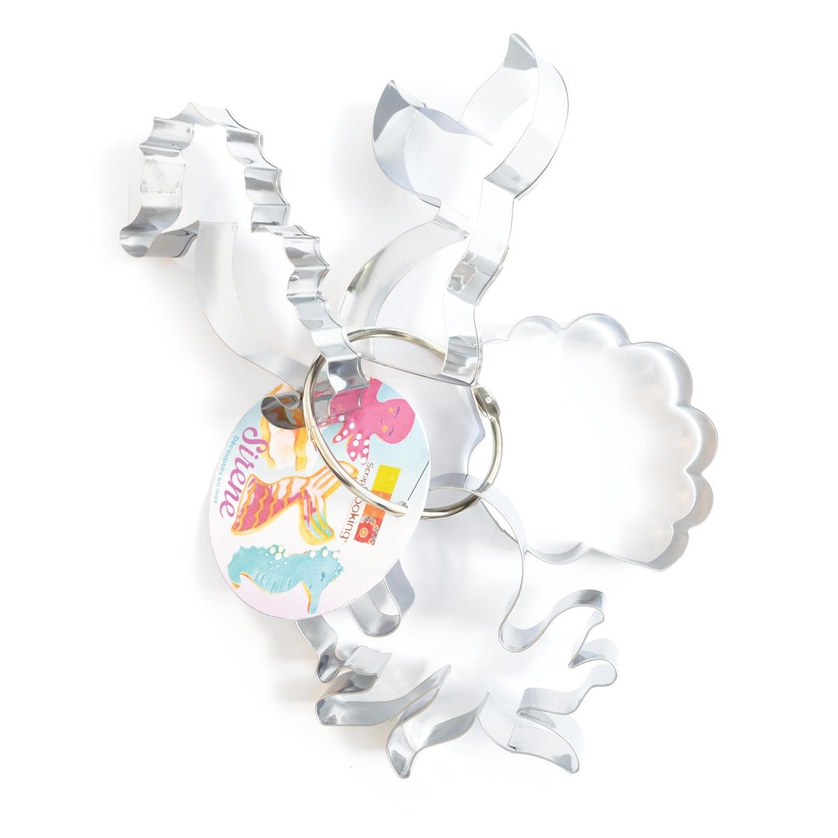 Scrapcooking - Cookie Cutter Mermaid SET/4