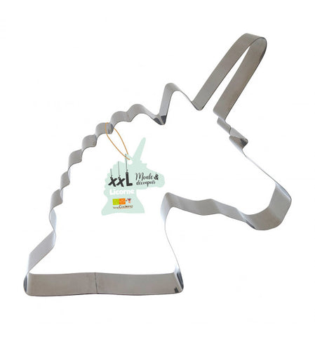 Scrapcooking - XXL stainless steel Unicorn cookie cutter mould